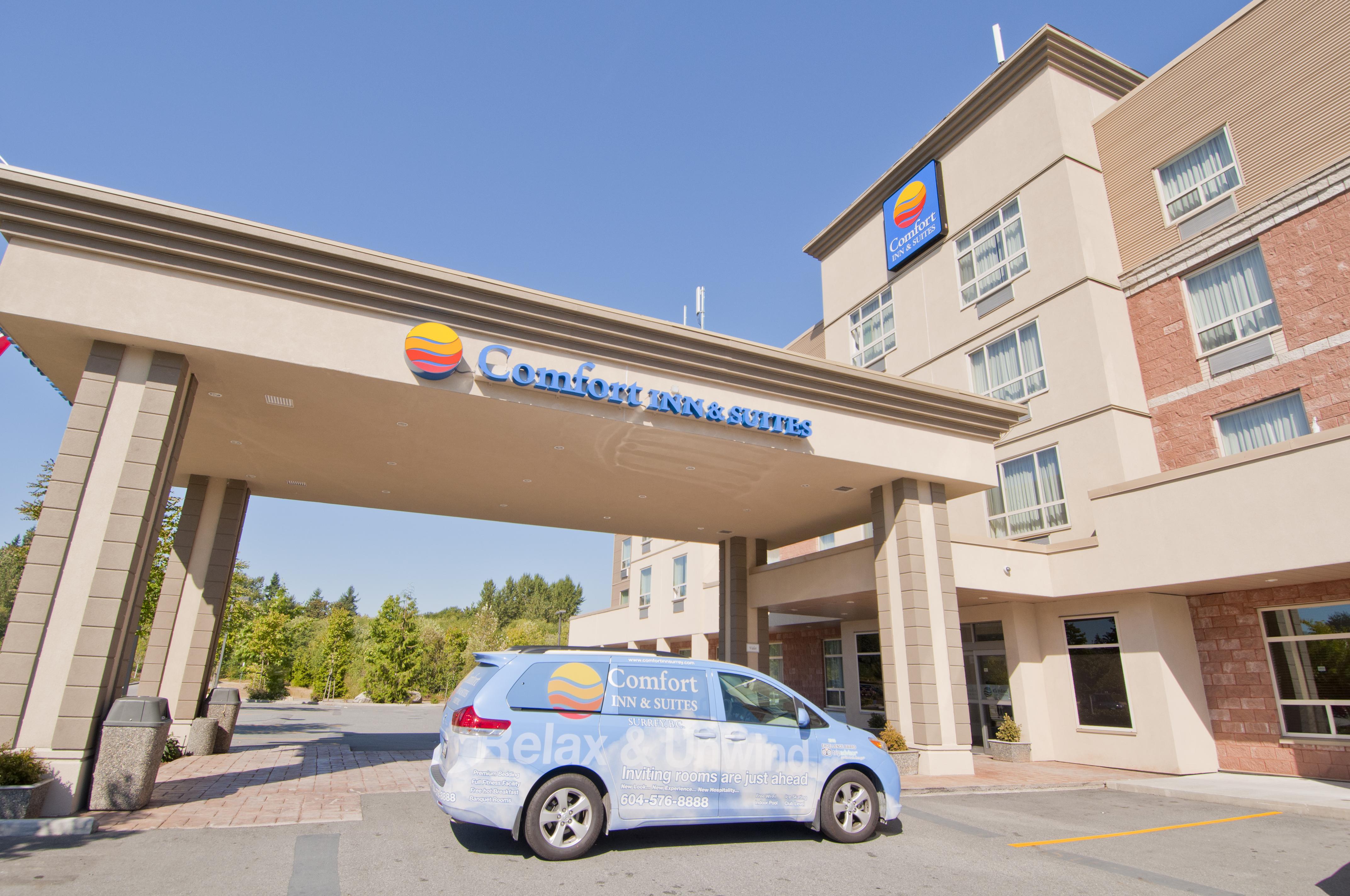 Comfort Inn & Suites Surrey Exterior foto